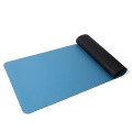 1/2 inch extra thick high density exercise  laminated solid color  two double layer yoga pu rubber mat for pilates fitness